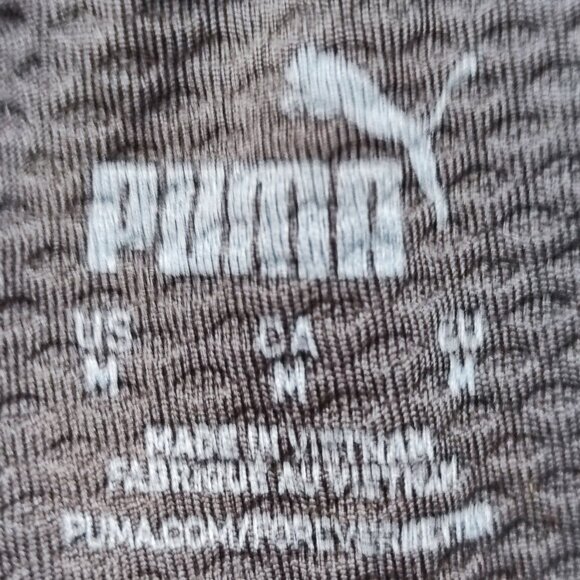 Puma athletic / sport short black women's size M - Picture 3 of 5